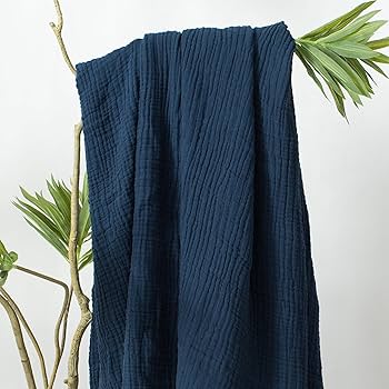TENTIAL BAKUNE BLANKET 130×70cm Navy TENTIAL BAKUNE BLANKET 130×70cm Navy TENTIAL BAKUNE BLANKET